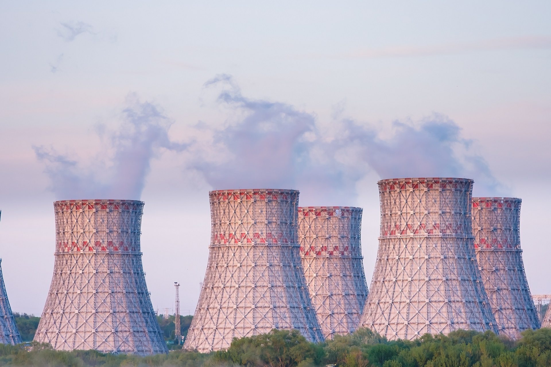 Power Generation, Cooling Towers ofNuclear Power Plant